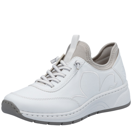 Кроссовки Rieker белый кожа искусств./текстиль F-400028 фото в интернет-магазине | Omadey.ru