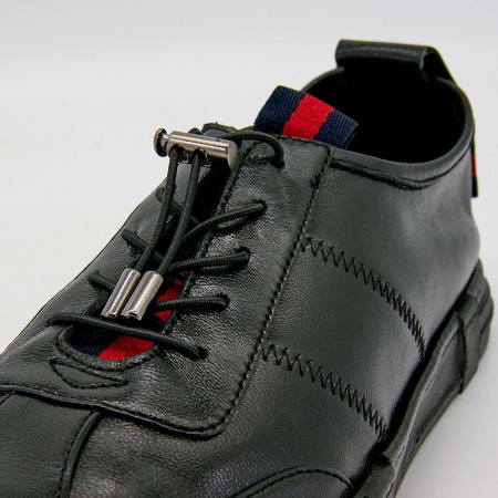 Туфли  Dakkem  черный  кожа F-90493 фото в интернет-магазине | Omadey.ru