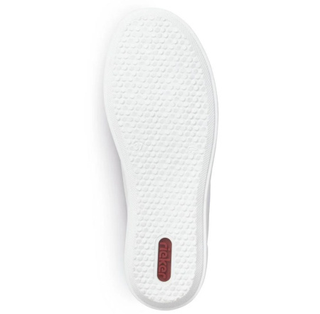 Кеды  женские Rieker  белый  кожа/кожа искусств. F-91301 фото в интернет-магазине | Omadey.ru