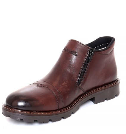 Ботинки  Rieker  коричневый  кожа Z-400088 фото в интернет-магазине | Omadey.ru