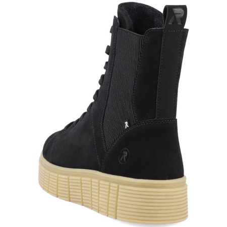 Ботинки  Rieker  черный  кожа/кожа искусств. Z-300148 фото в интернет-магазине | Omadey.ru