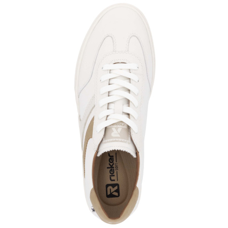 Кроссовки Rieker-Sport белый кожа/кожа искусств. F-400042 фото в интернет-магазине | Omadey.ru