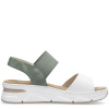 Босоножки  Rieker  зеленый  кожа искусств. F-300271 фото в интернет-магазине | Omadey.ru