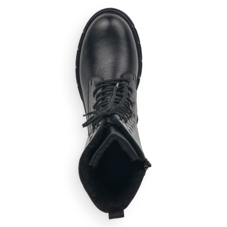 Ботинки  Rieker  черный  кожа/кожа искусств. Z-100921 фото в интернет-магазине | Omadey.ru