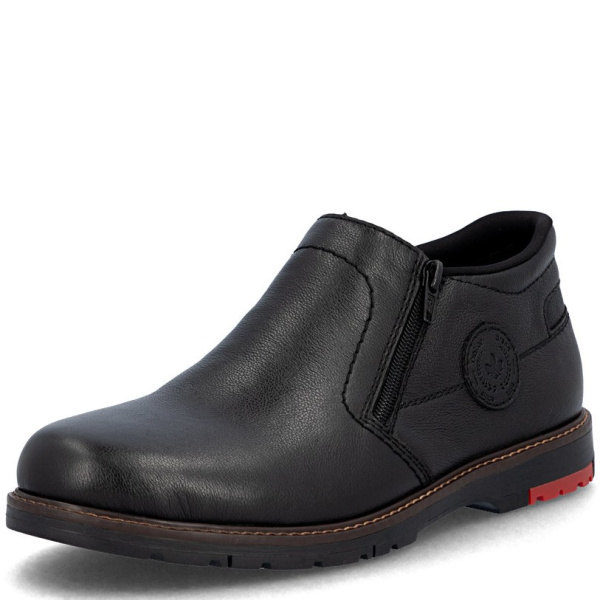 Фото Ботинки  Rieker  черный  кожа  Z-401065 Фото Ботинки  Rieker  черный  кожа  Z-401065