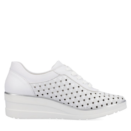 Туфли  Remonte  белый  кожа/кожа искусств. F-300367 фото в интернет-магазине | Omadey.ru