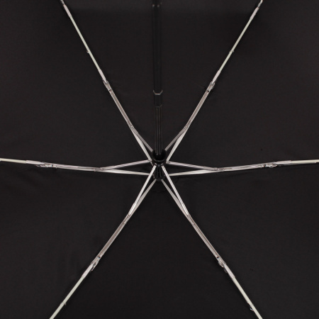 Мужской компактный зонт, черного цвета, горох, автомат фото в интернет-магазине | Omadey.ru