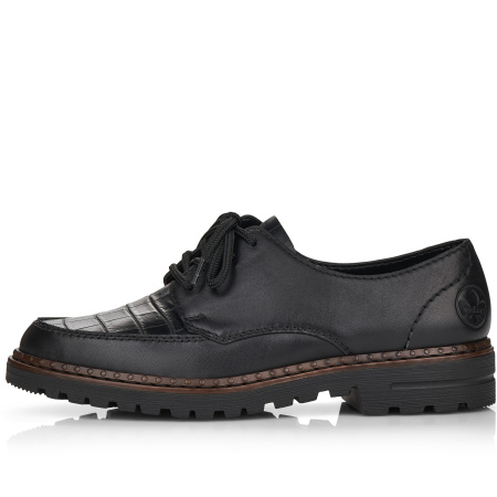 Туфли  Rieker  черный  кожа/кожа искусств. F-100098 фото в интернет-магазине | Omadey.ru Туфли  Rieker  черный  кожа/кожа искусств. F-100098 фото в интернет-магазине | Omadey.ru