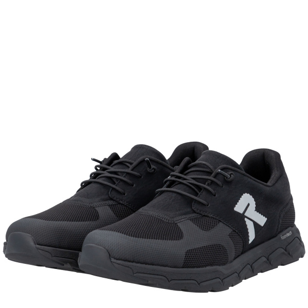 Фото Кроссовки  Rieker Спорт  черный  кожа искусств./текстиль f-401098 мужские