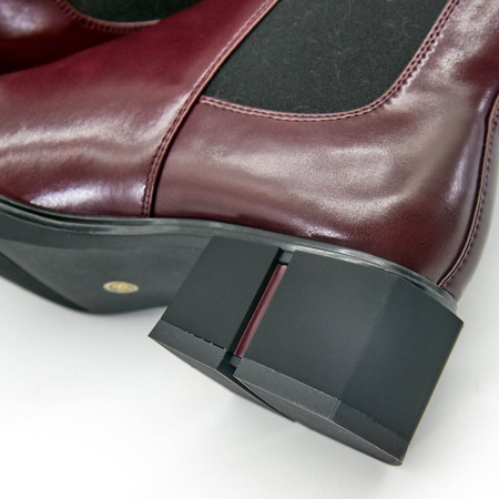 Ботинки  Bonavi  бордовый  кожа Z-100143 фото в интернет-магазине | Omadey.ru