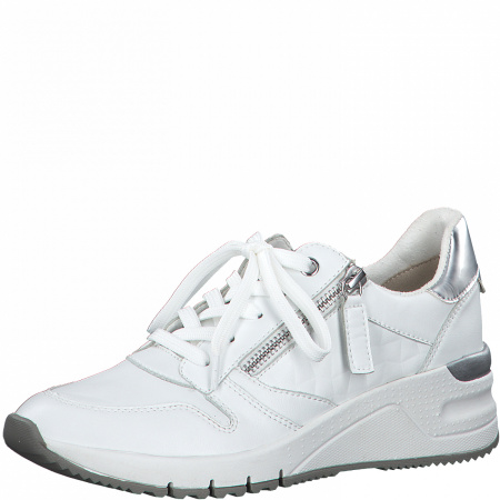 Кроссовки  женские Tamaris  белый  иск. материал F-90148 фото в интернет-магазине | Omadey.ru