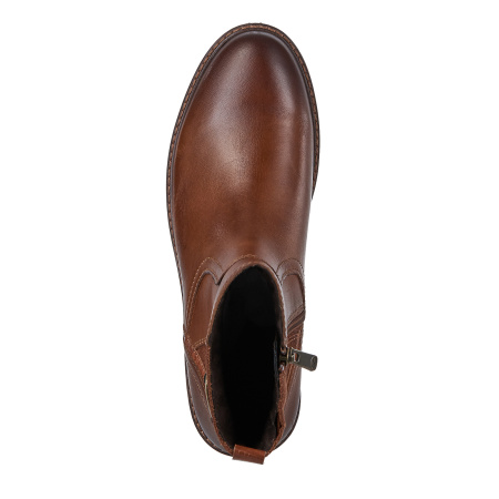 Ботинки  Marco Tozzi  коричневый  кожа Z-400360 фото в интернет-магазине | Omadey.ru