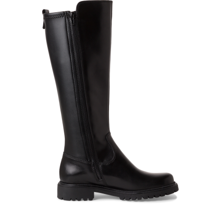 Сапоги  Tamaris  черный  кожа Z-400735 фото в интернет-магазине | Omadey.ru