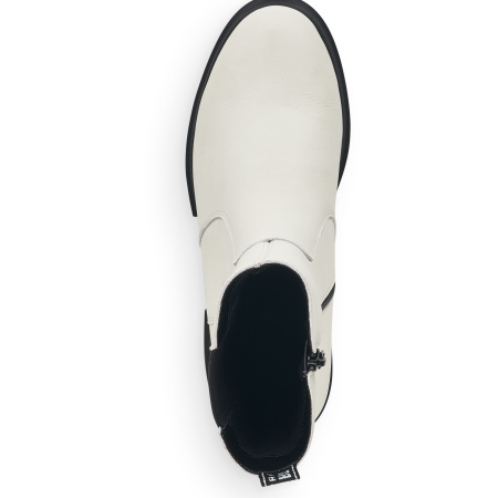 Ботинки  Remonte  белый  кожа Z-100481 фото в интернет-магазине | Omadey.ru