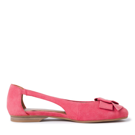 Балетки  Tamaris  коралловый  кожа F-80042 фото в интернет-магазине | Omadey.ru