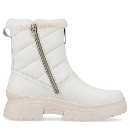 Ботинки  Rieker  белый  кожа Z-200621 фото в интернет-магазине | Omadey.ru