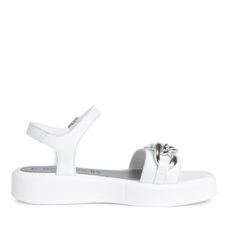 Сандалии  Marco Tozzi  белый  кожа F-100429 фото в интернет-магазине | Omadey.ru