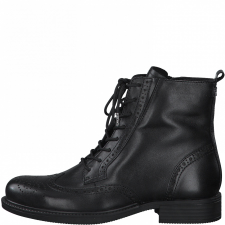 Ботинки  Tamaris  черный  кожа Z-100724 фото в интернет-магазине | Omadey.ru Ботинки  Tamaris  черный  кожа Z-100724 фото в интернет-магазине | Omadey.ru