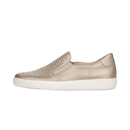 Слипоны  Remonte  бронзовый  кожа F-80196 фото в интернет-магазине | Omadey.ru