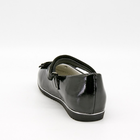 Туфли  Betsy  черный  кожа лаковая искусств. Z-100033 фото в интернет-магазине | Omadey.ru