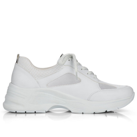 Кроссовки  Rieker  белый  кожа искусств./текстиль F-90875 фото в интернет-магазине | Omadey.ru