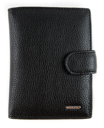 Обложка для документов  Coscet  черный  кожа искусств. c09846 фото в интернет-магазине | Omadey.ru