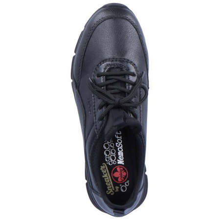 Кроссовки  Rieker  черный  кожа/кожа искусств. Z-400045 фото в интернет-магазине | Omadey.ru