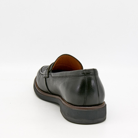 Мокасины  Pavi  черный  кожа Z-100745 фото в интернет-магазине | Omadey.ru