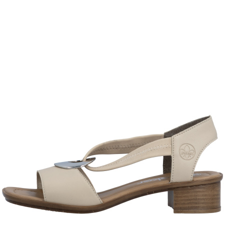 Босоножки  Rieker  бежевый  кожа/кожа искусств. F-401278 фото в интернет-магазине | Omadey.ru