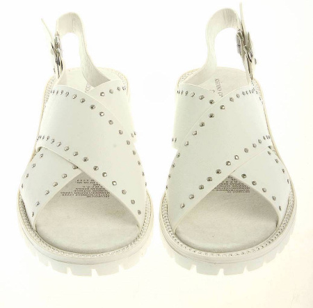 Сандалии  Keddo  белый  кожа искусств. F-70964 фото в интернет-магазине | Omadey.ru