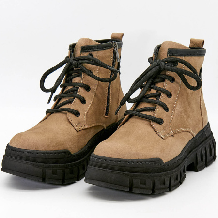 Ботинки  Dakkem  бежевый  нубук Z-100390 фото в интернет-магазине | Omadey.ru