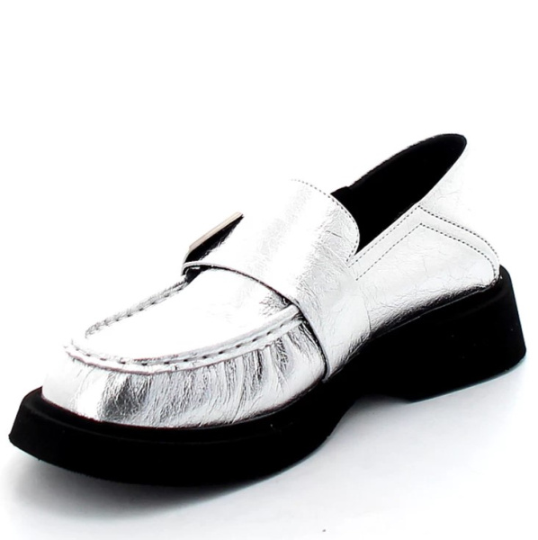 Фото Туфли  Baden  серебряный  кожа F-400240