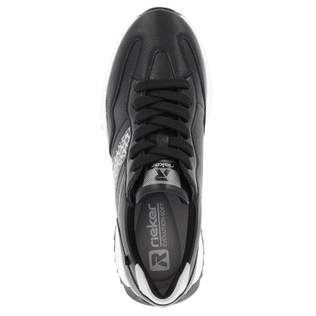 Кроссовки  Rieker-Evolution  черный  кожа/кожа искусств. F-300077 фото в интернет-магазине | Omadey.ru