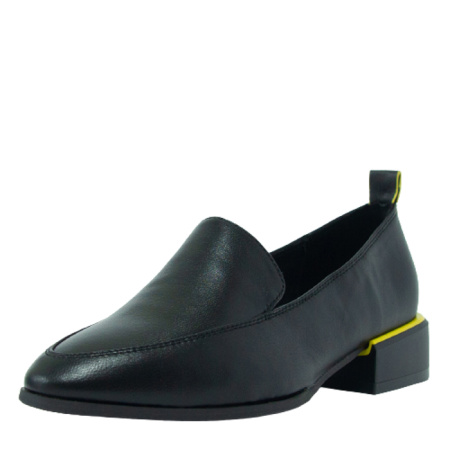 Туфли  Baden  черный  кожа Z-100252 фото в интернет-магазине | Omadey.ru