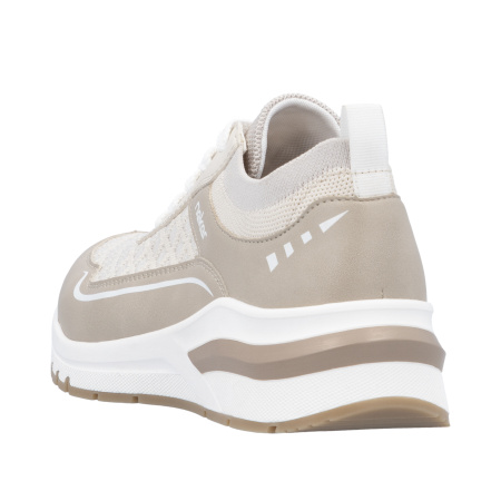 Кроссовки  Rieker  бежевый  кожа искусств./текстиль F-400526 фото в интернет-магазине | Omadey.ru