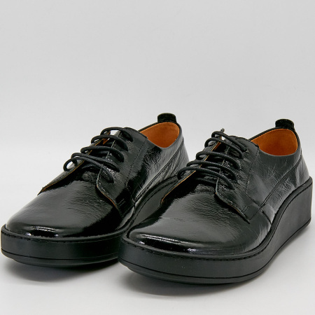 Туфли  Romer  черный  кожа лаковая F-90676 фото в интернет-магазине | Omadey.ru