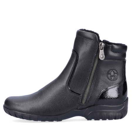 Ботинки  Rieker  черный  кожа/кожа искусств. Z-200057 фото в интернет-магазине | Omadey.ru
