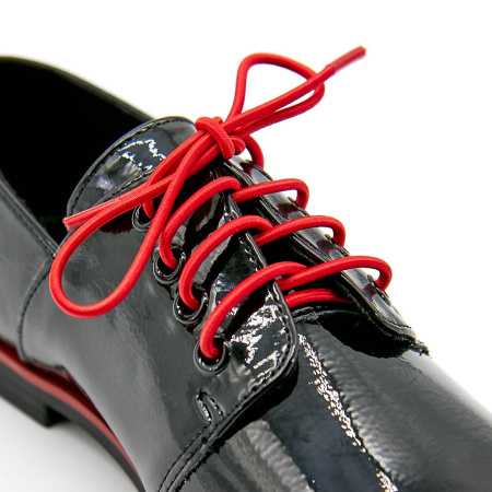 Туфли  Keddo  черный  кожа лаковая искусств. Z-100022 фото в интернет-магазине | Omadey.ru