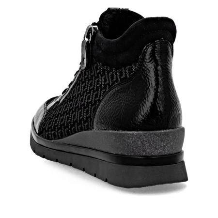 Ботинки  Remonte  черный  кожа/кожа искусств. Z-400840 фото в интернет-магазине | Omadey.ru