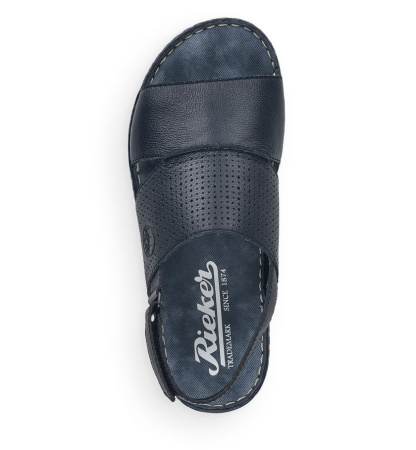 Сандалии  Rieker  синий  кожа F-90045 фото в интернет-магазине | Omadey.ru
