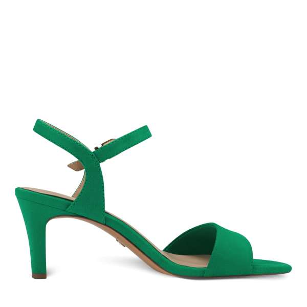 Фото Босоножки  Tamaris  зеленый  текстиль F-400915