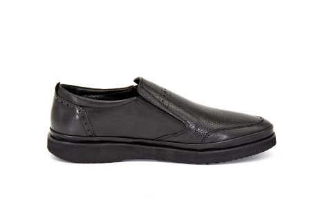 Полуботинки  Bota  черный  кожа Z-8408 фото в интернет-магазине | Omadey.ru