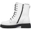 Ботинки  Baden  белый  кожа Z-89121 фото в интернет-магазине | Omadey.ru