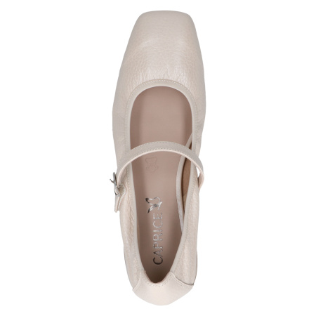 Балетки  Caprice  бежевый  оленья кожа F-400832 фото в интернет-магазине | Omadey.ru