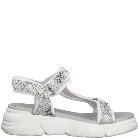 Сандалии  S.Oliver  серебряный  текстиль F-80967 фото в интернет-магазине | Omadey.ru