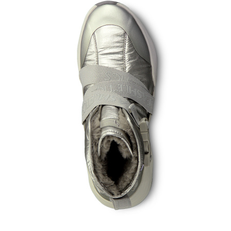 Ботинки  Tamaris  серебряный  текстиль Z-90384 фото в интернет-магазине | Omadey.ru