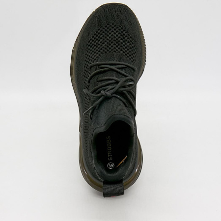 Кроссовки  женские Strobbs  черный  текстиль F-90197 фото в интернет-магазине | Omadey.ru