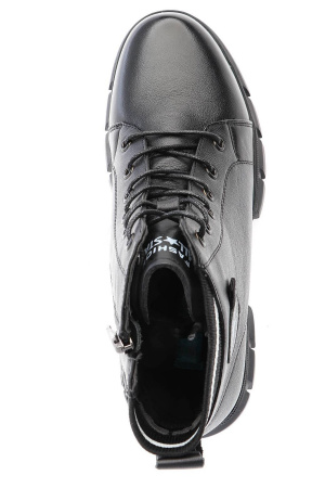 Ботинки  Baden  черный  кожа Z-200241 фото в интернет-магазине | Omadey.ru