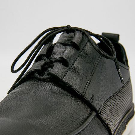 Мокасины  Dakkem  черный  кожа F-90496 фото в интернет-магазине | Omadey.ru