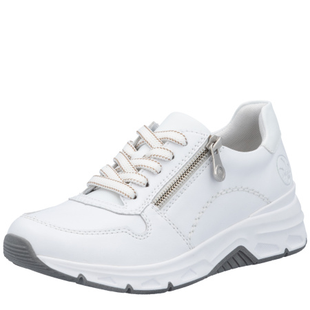 Кроссовки  Rieker  белый  кожа/кожа искусств. F-400014 фото в интернет-магазине | Omadey.ru